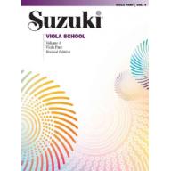 Suzuki Viola School, Vol.4【Viola Part】