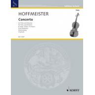 Hoffmeister Concerto B flat major for Viola and Or...