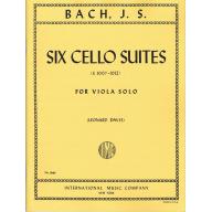 *Bach Six Cello Suites, S. 1007-1012 for Viola Sol...