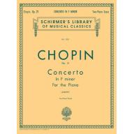 Chopin Concerto No. 2 in F minor, Op. 21 for 2 Pia...