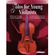 Solos for Young Violinists Violin Part and Piano A...