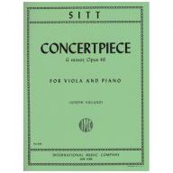 Sitt Concertpiece in G minor Op.46 for Viola and Piano