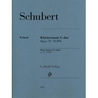 Schubert Sonata in G major Op. 78 D 894 for Piano ...