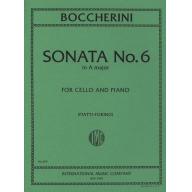 *Boccherini Sonata No.6 in A major for Cello and P...