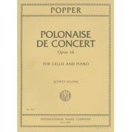 *Popper Polonaise de Concert Op.14 for Cello and P...