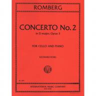 *Romberg Concerto No.2 in D Major Op.3 for Cello a...