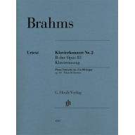 Brahms Concerto No. 2 in B flat major Op. 83 for 2...