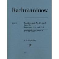 Rachmaninow Sonata No. 2 in B flat Minor Op. 36 Ve...