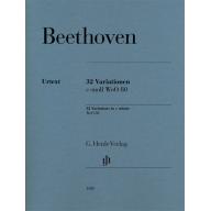 Beethoven 32 Variations in C minor WoO 80 for Pian...