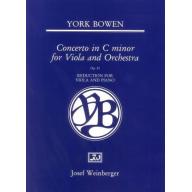 York Bowen Concerto in C Minor Op. 25 for Viola an...