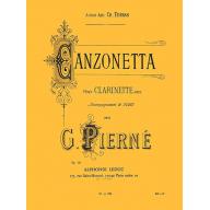 Gabriel Pierne - Canzonetta Pour Clarinette Et Pia...