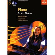 ABRSM 英國皇家 Piano Exam Pieces 2023 & 2024, Grade 6+ 音源下載