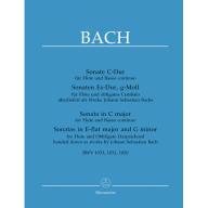 Bach Sonata in C major, Sonatas in E-flat major an...