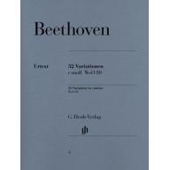 Beethoven 32 Variations in C Minor WoO 80 for Piano