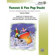 【特價】Famous & Fun Pop Duets, Book 5 (1 Piano, 4 Hands)