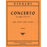 Vivaldi Concerto in C Minor RV 441 for Flute and Piano