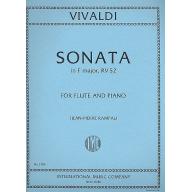 Vivaldi Sonata in F Major RV 52 for Flute and Piano