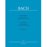 Bach Six Suites for Violoncello solo BWV 1007-1012...