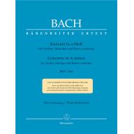 Bach Concerto in A minor for Violin, Strings and B...