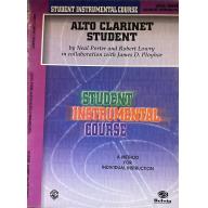 Student Instrumental Course: Alto Clarinet Student...