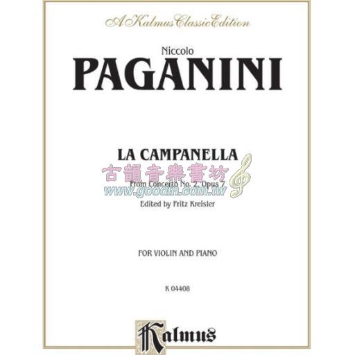 Paganini La Campanella, Opus 7