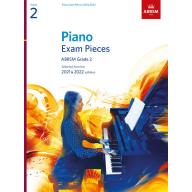 ABRSM 英國皇家 Piano Exam Pieces 2021 & 2022, Grade 2  <售缺>