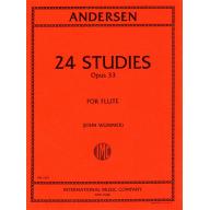 *Andersen 24 Studies Op.33 for Flute Solo