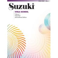 Suzuki Viola School, Vol.1【Viola Part】