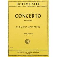 Hoffmeister, Viola Concerto in D major        