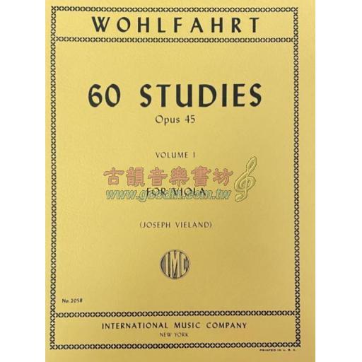 *Wohlfahrt, 60 Studies Op.45 Volume I