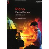 ABRSM 英國皇家 Piano Exam Pieces 2025 & 2026, Grade 3