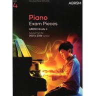 ABRSM 英國皇家 Piano Exam Pieces 2025 & 2026, Grade 4