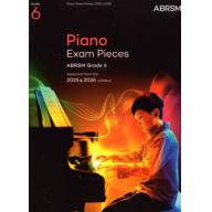 ABRSM 英國皇家 Piano Exam Pieces 2025 & 2026, Grade 6