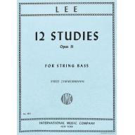 *Lee, 12 Studies Op.31 for String Bass