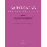 Saint-Saëns, Sonata for Violoncello and Piano in D...