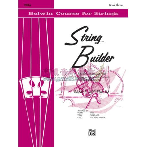 String Builder,【Viola】Book 3