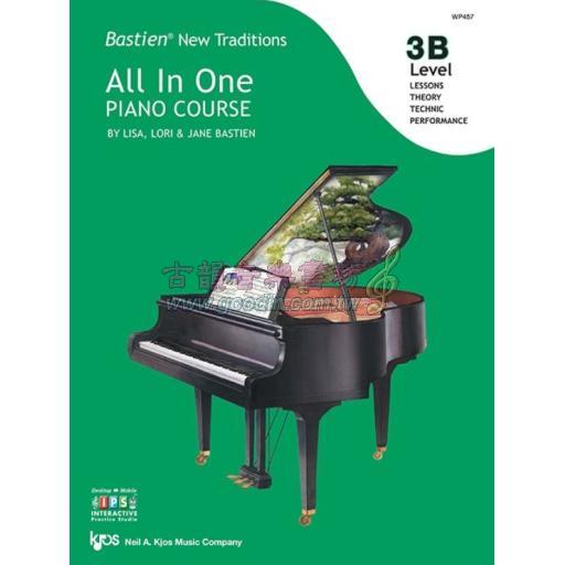 Bastien All In One Piano Course - Level 3B