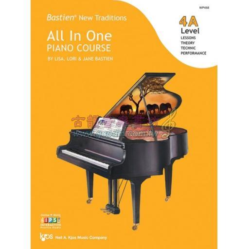 Bastien All In One Piano Course - Level 4A