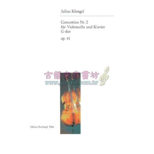 Klengel, Concertino No. 2 for Violoncello and Piano