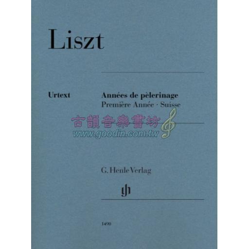 Liszt, Années de pèlerinage Première Année Suisse