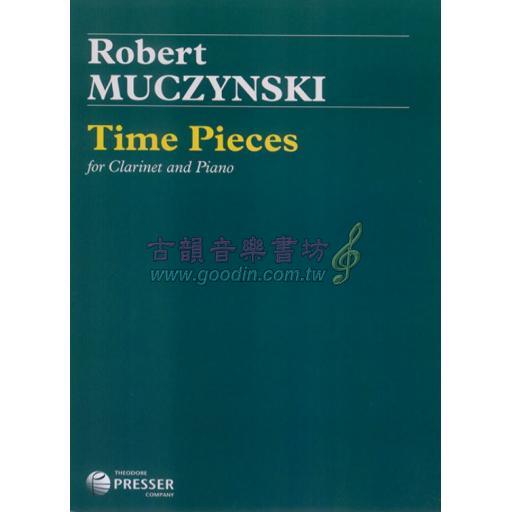 Muczynski, Time Pieces for Clarinet and Piano