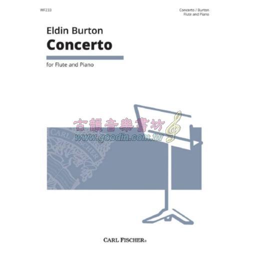 Burton, Concerto for Flute