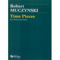 Muczynski, Time Pieces for Clarinet and Piano