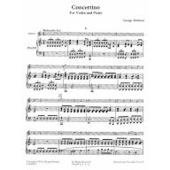 Perlman, Concertino violin And Piano