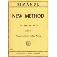 Simandl, New Method Part II for Bass