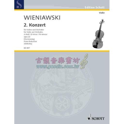 Wieniawski, Concerto No. 2 in D Minor for Violin