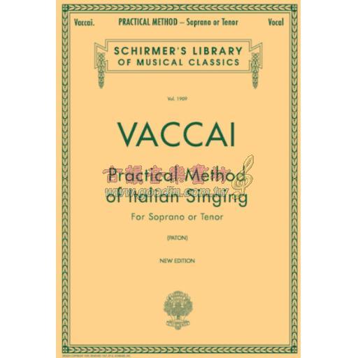 Vaccai, Practical Method of Italian Singing for Soprano or Tenor