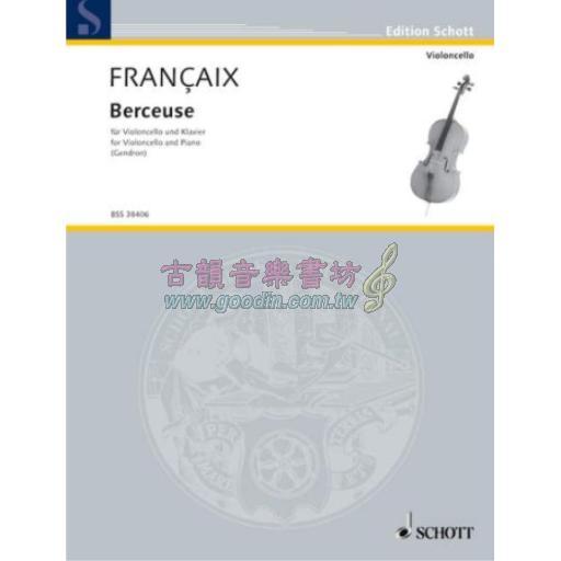 Françaix, Berceuse for Cello