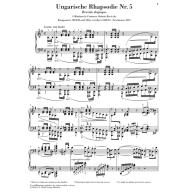 Liszt, Hungarian Rhapsody No.5 for Piano Solo