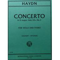 Haydn, Concerto Hob VIIb No.2 for Viola